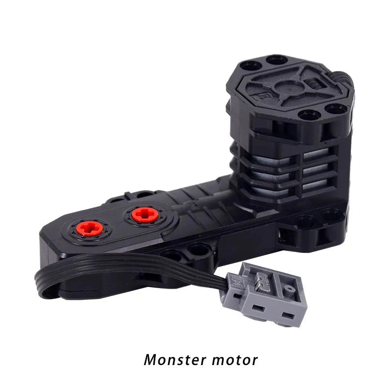 Motor and Electronics Kit – Educational DIY Accessories for Building Block Train
