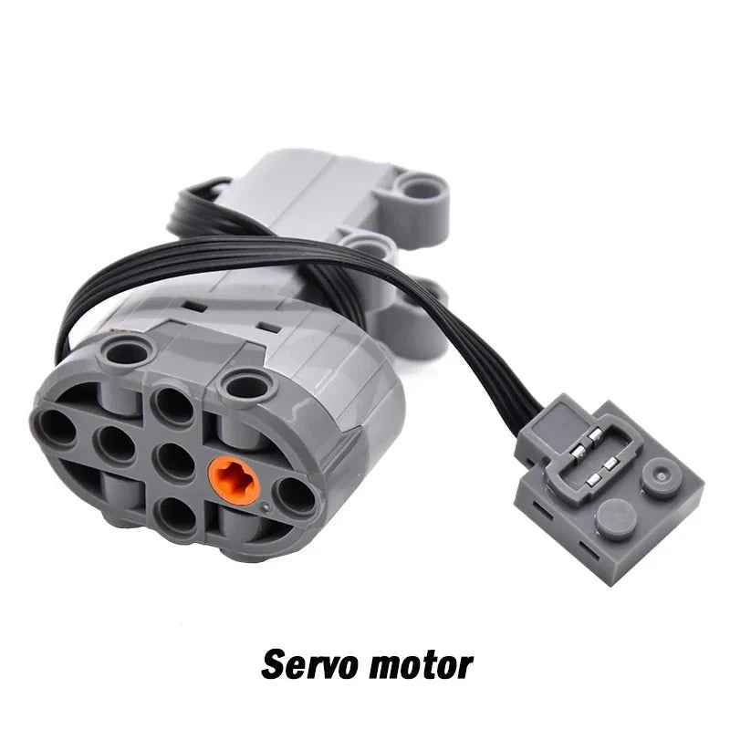 Motor and Electronics Kit – Educational DIY Accessories for Building Block Train