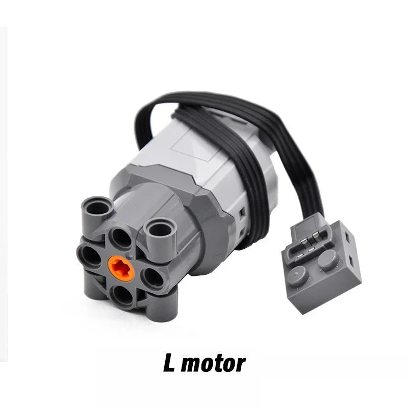 Motor and Electronics Kit – Educational DIY Accessories for Building Block Train